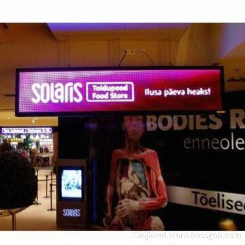 Indoor LED Display with 7.62mm Pixel Pitch, 1R1P1B Pixel Composing and SMD LED Type